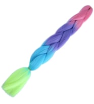 Afrika Örgülük Ombreli Sen 100 Gr. / Pembe / Mor / Mi / Neon Sarı