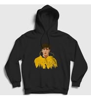 Presmono Unisex Siyah Jonas V2 Dark Kapüşonlu Sweatshirt 186858tt
