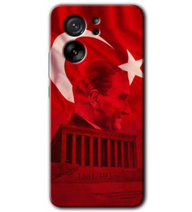 Xiaomi Mi 13T Pro Kılıf HD Desen Baskılı Arka Kapak - Anıtkabir Atatürk