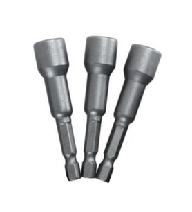 Darbe Somun Anahtarı 6.35mm Manyetik 8,42-8,48-10,48mm 3lü Set