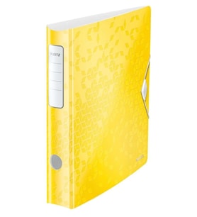 Leitz 1107 Klasör 180° Pp Active Wow Dar Metalik Sarı