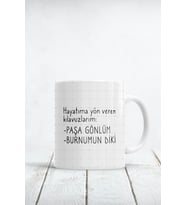 Hayatıma Yön Veren Klavuzlarım Baskılı Kupa Bardak