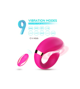 PRIME TOYS Crescent Kablosuz Kumandalı İlişki Anında Kullanılabilir Klitoris Uyarıcı Çift Vibratörü
