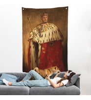 Oscar Frederick II'nin Portre Duvar Örtüsü-8037