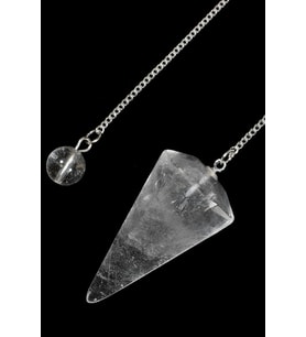 Sertifikalı Aaa+ Kalite Kristal Kuvars Taşı Pandül Sarkaç - 4cm (Çok Renkli)