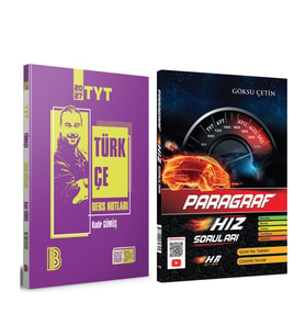 Benim Hocam TYT Türkçe Video Ders Notları ve Hız Renk Paragraf Soru Bankası 2 Kitap Set