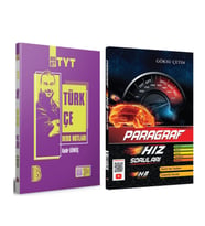 Benim Hocam TYT Türkçe Video Ders Notları ve Hız Renk Paragraf Soru Bankası 2 Kitap Set