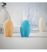 Dekoratif Mum Silikon Kalıp 8x5x3 Cm