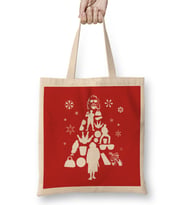 Big Lebowski Christmas Tree Silhouette Bez Çanta Uzun Saplı