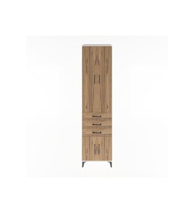Hyperion Dolap 4 Raflı 3 Çekmeceli 4 Kapaklı 60x44x243 Aytaşı-Çam