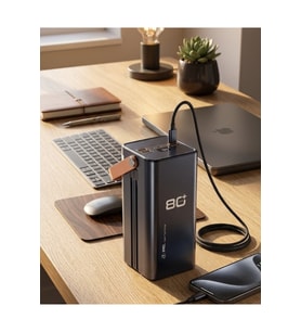 Yüksek Kapasiteli Powerbank 80000 mAh Hızlı Şarj Özellikli Çok Portlu Taşınabilir Şarj Cihazı