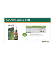 Natuwell Vitamin D3K2 Damla 20 ml