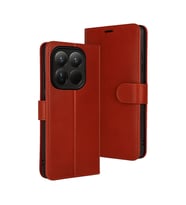 Xiaomi Mi 15T Trend S Plus Kapaklı Kılıf - Kırmızı