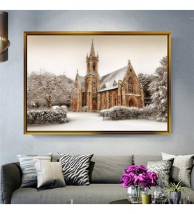 Altın Çerçeveli dekoratif tablo a1414 (Gold)