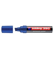 Edding 390 Permanent Markör 12 mm Kesik Uç MAVİ 