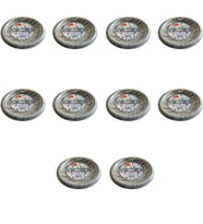 Roll-Up Kullan At Renkli Gri Parti Davet Plastik Tabak - 22 Cm. - 25 Adetlik 10 Paket