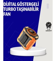 Northcity 5000mAh Şarjlı Taşınabilir Soğutma Fanı - Portatif Soğutma Çözümü