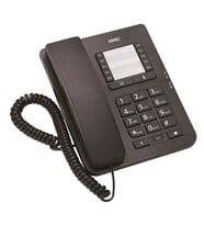 Karel TM142 Hafızalı Masaüstü Kablolu Telefon Siyah
