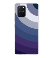 Samsung Galaxy S10 Lite  Kapak Renk Cümbüşü Tasarımlı Şeffaf Silikon Kılıf