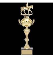 ODAK KUPA - Figürlü Kupalar - At / Binici Figürlü Kupalar FG-062 C - 44 cm