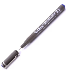 Artline Çizim Kalemi 0.5 mm Mavi EK-235
