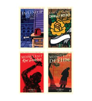 Menfi - Sürgün + Zavallı Çocuk + Kan Damlası + Define- 4 Kitap Set