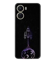 Vivo Y16 Kılıf Silikon Desen Özel Seri Master Space 1630