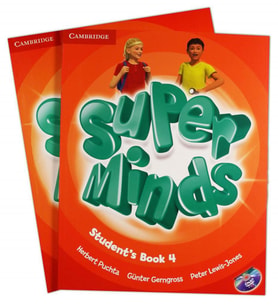 Super Minds Level 4 Student's Book and Workbook with DVD-ROM