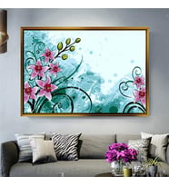 Altın Çerçeveli dekoratif tablo a1198 (Gold)