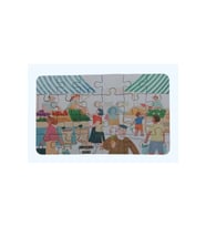 Farmers Market - Çiftçi Pazarı / Small Puzzle 3-7 Yaş 24 Parça (Çok Renkli)