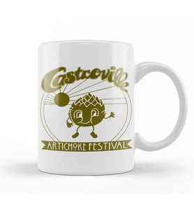 Stranger Things Castroville Artichoke Festival Kupa Bardak Porselen