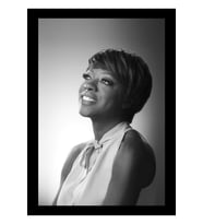 Viola Davis Tablo Ahşap Poster Dekoratif