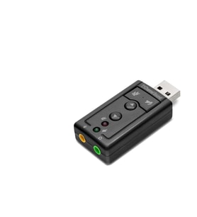 Usb Harici Ses Kartı 7.1 - Siyah Hdx5255