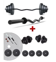 Ecgspor Z BAR Dambıl Seti ve Fitness Ağırlık Seti 25 KG