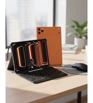 Android Tablet Klavye Kılıflı Dokunmatik Ekran Günlük ve Profesyonel Kullanım