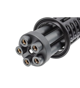 WELL PRO M-Lok Chainsaw Electric Rotating Micro M134 Gatling Mini Vulcan AEG Airsoft Tüfek