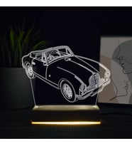 Antika Araba Tasarımlı 3d Led Lamba