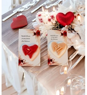 Mumelia Candles Aşkın Ellerinde - Doğal Soya Hediyelik Mum - 15 Adet