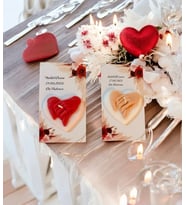 Mumelia Candles Aşkın Ellerinde - Doğal Soya Hediyelik Mum - 15 Adet