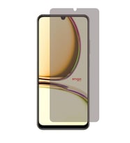 Realme C53 İle Uyumlu Hayalet Ekran Koruyucu Şeffaf (Siyah)