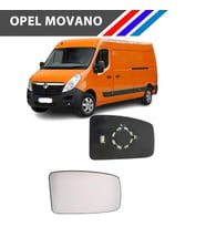 Opel Movano 3 Kasa Sol Dış Ayna Üst Camı Sürücü Tarafı Isıtmalı