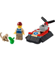 Lego 30570 City Vahşi Hayvan Kurtarma Hoverkraftı (Kamuflaj)