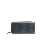 Guard Crazy Siyah Hakiki Deri Çift Fermuarlı Unisex El Çantası // GRD260701WT1464