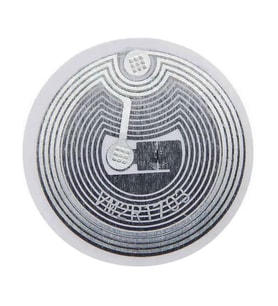 13.56Mhz UID Değiştirilebilir 25mm Rfid Etiket Nfc Okunabilir Yazılabilir göstergeç