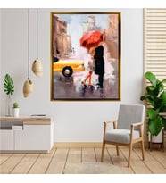Altın  Çerçeveli tablo ss241
