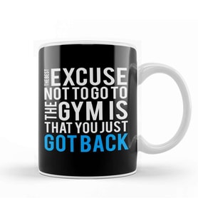 The Best Excuse Not To Go To The Gym Kupa Bardak Porselen