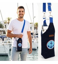 Woodycord El Yapımı U Model Çapa Matara Termos Kılıfı  iceflow 0,89 (Çok Renkli)