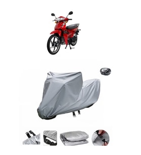 Mondial 100 SFC Basic X  Su Geçirmez Motosiklet Brandası ARKA ÇANTA UYUMLU