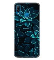 Huawei P20 Lite Mate 10 20 Lite Pro P40 Lite KılıfDesemli Silikon Mistik Çiçekler 1650