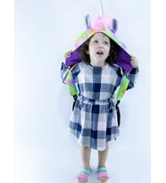 Morikukko Kids Unicorn Çıkabilir Kapüşonlu Sırt Çantası